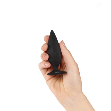 Heartbreaker Velvet Anal Plug - Black - EasyToys