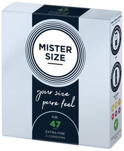 MISTER.SIZE 47 mm Condoms 3 pieces