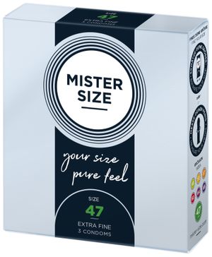 MISTER.SIZE 47 mm Kondome 3 Stück