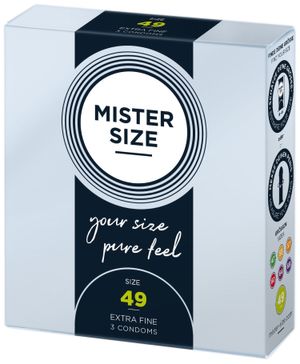 MISTER.SIZE 49 mm Kondome 3 Stück