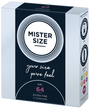 MISTER.SIZE 64 mm Kondome 3 Stück