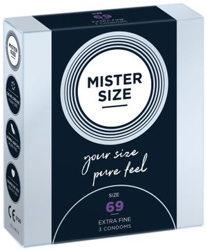 MISTER.SIZE 69 mm Kondome 3 Stück