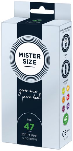 MISTER.SIZE 47 mm Condoms 10 pieces