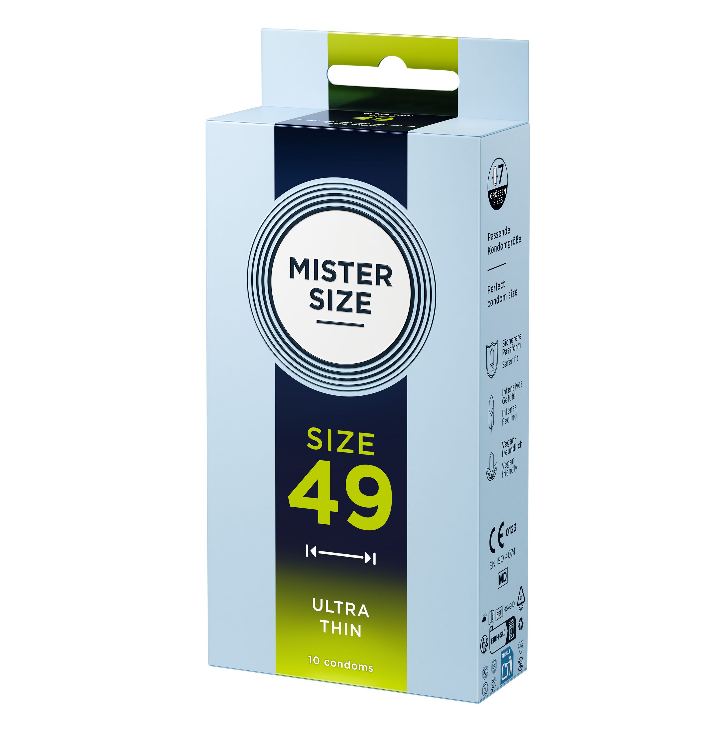 MISTER.SIZE - S Ultradunne Condooms - 10 Stuks - Afbeelding 4
