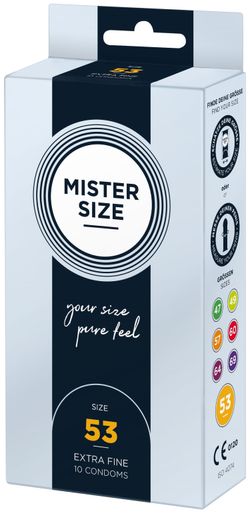 MISTER.SIZE 53 mm Condoms 10 pieces