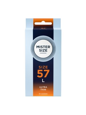 MISTER.SIZE - L Ultradunne Condooms - 10 Stuks