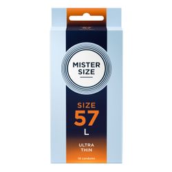 MISTER.SIZE - L Ultra Thin Condoms - 10 Pieces
