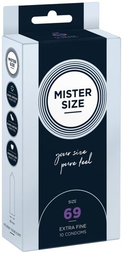 MISTER.SIZE 69 mm Condoms 10 pieces
