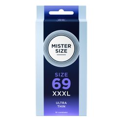 MISTER.SIZE - XXXL Ultra Thin Condoms - 10 Pieces