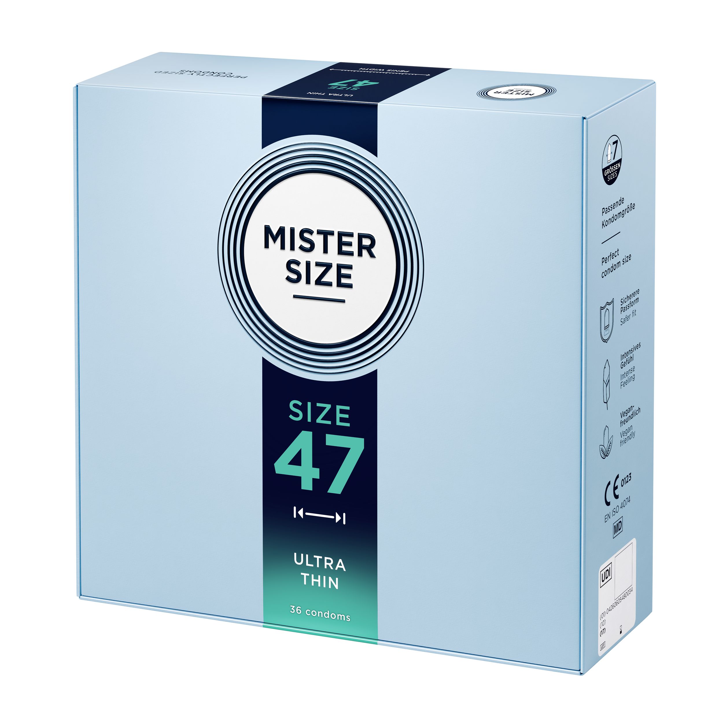 MISTER.SIZE - XS Ultradunne Condooms - 36 Stuks - Afbeelding 8