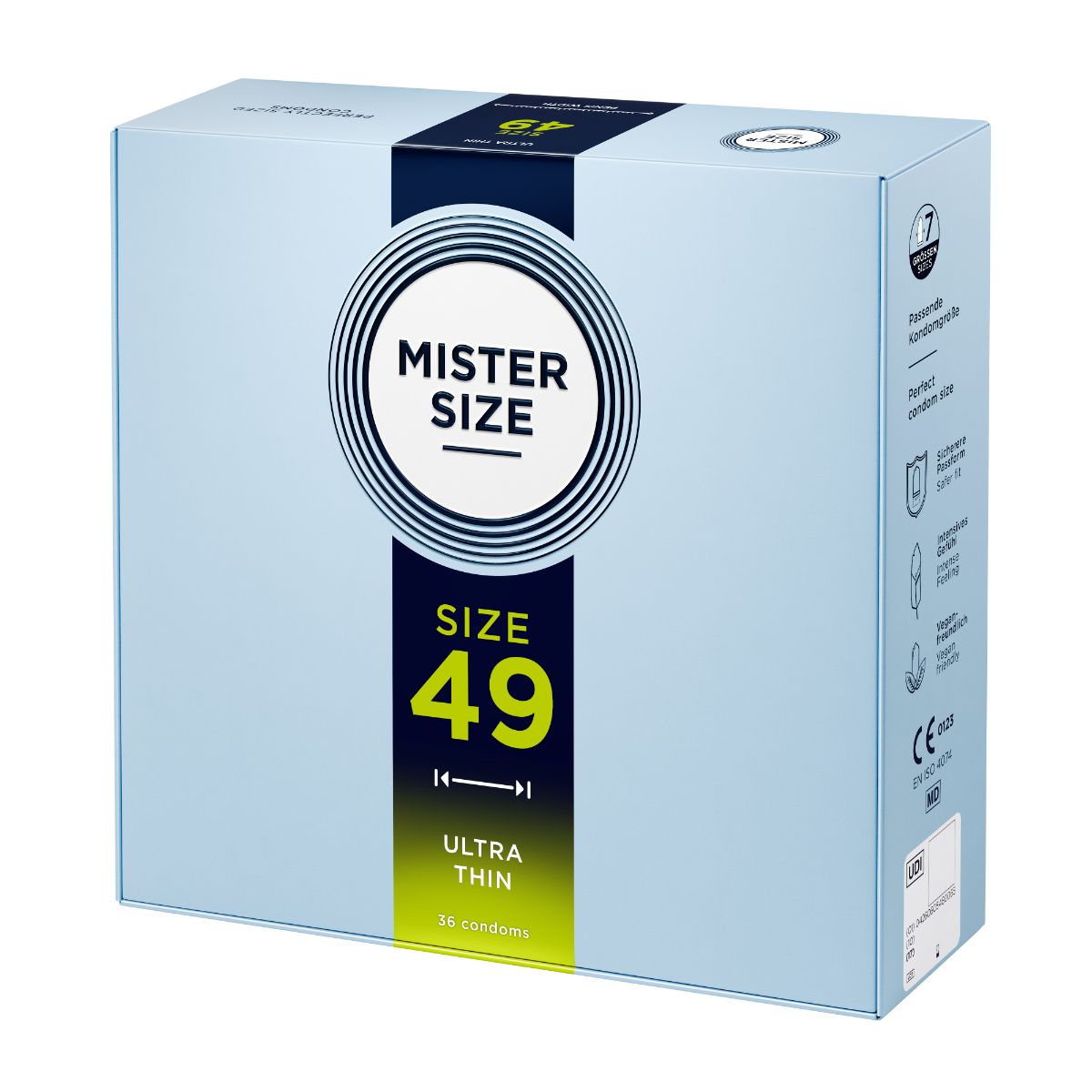 MISTER.SIZE - S Ultradunne Condooms - 36 Stuks - Afbeelding 3