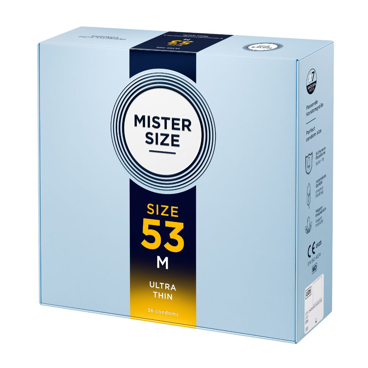 MISTER.SIZE - M Ultradunne Condooms - 36 Stuks - Afbeelding 5