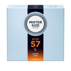 MISTER.SIZE - L Ultra Thin Condoms - 36 Pieces