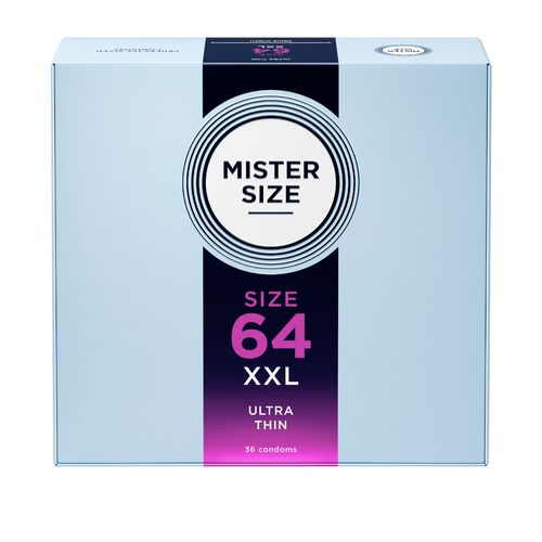 MISTER.SIZE - XXL Preservativos Ultrafinos - 36 Unidades