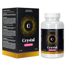Crystal - Testo Power Testosteron-Verstärker-Tabletten - 60 Stück