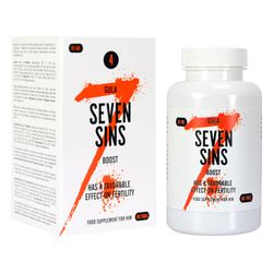 Seven Sins - Boost - Más esperma - 60 piezas