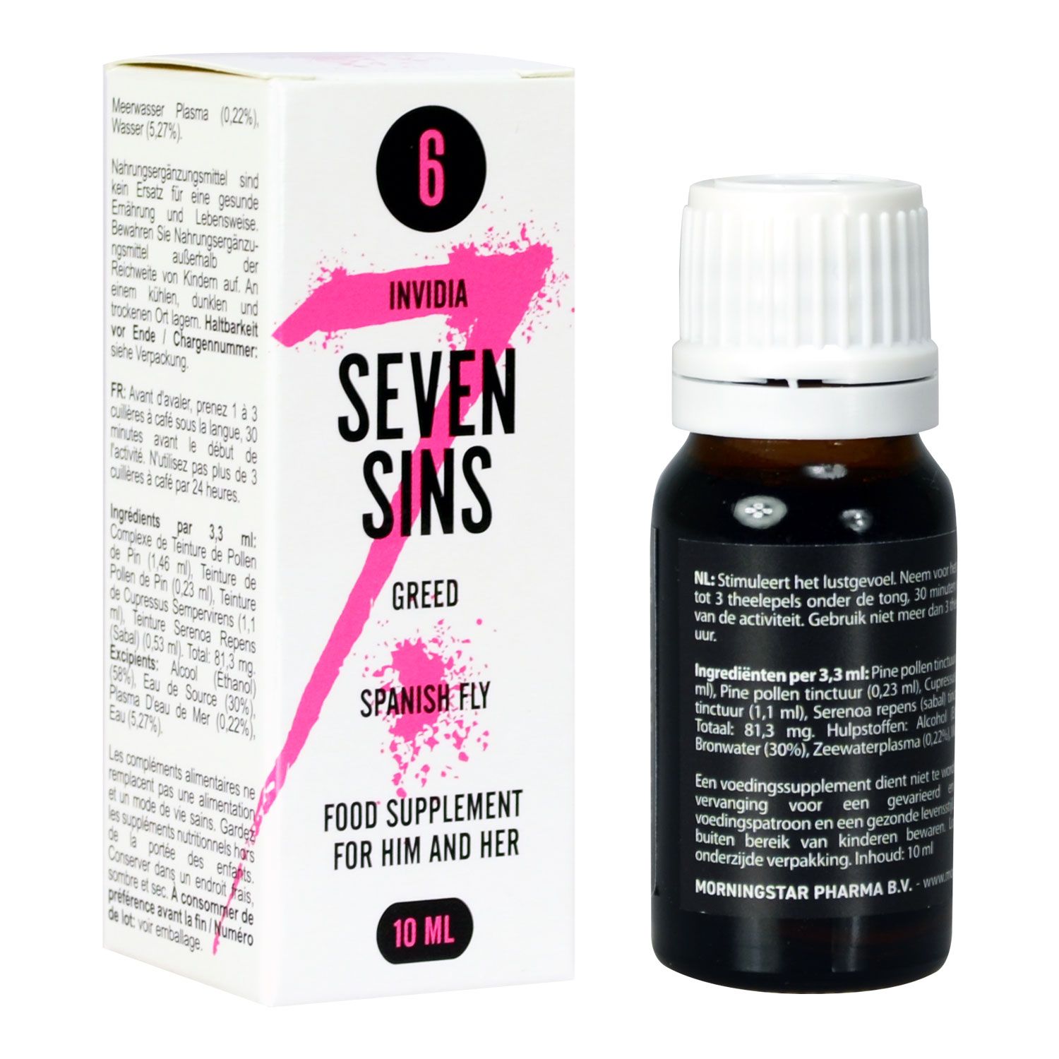 Seven Sins Greed Aphrodisiac for Couples