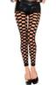 Pothole opaque spandex leggings BLACK