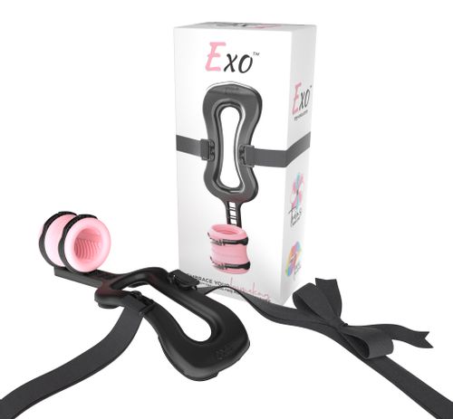Exo™ Hands Free Pleasure Wearable - Roze