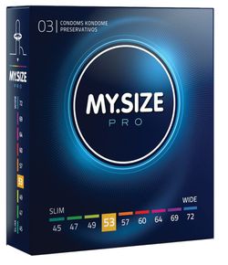 MY.SIZE Pro 53 mm - 3szt