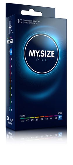 MY.SIZE Pro 72 mm - 10pcs