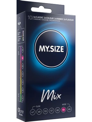 MY.SIZE Mix 64 mm Condooms - 10 stuks