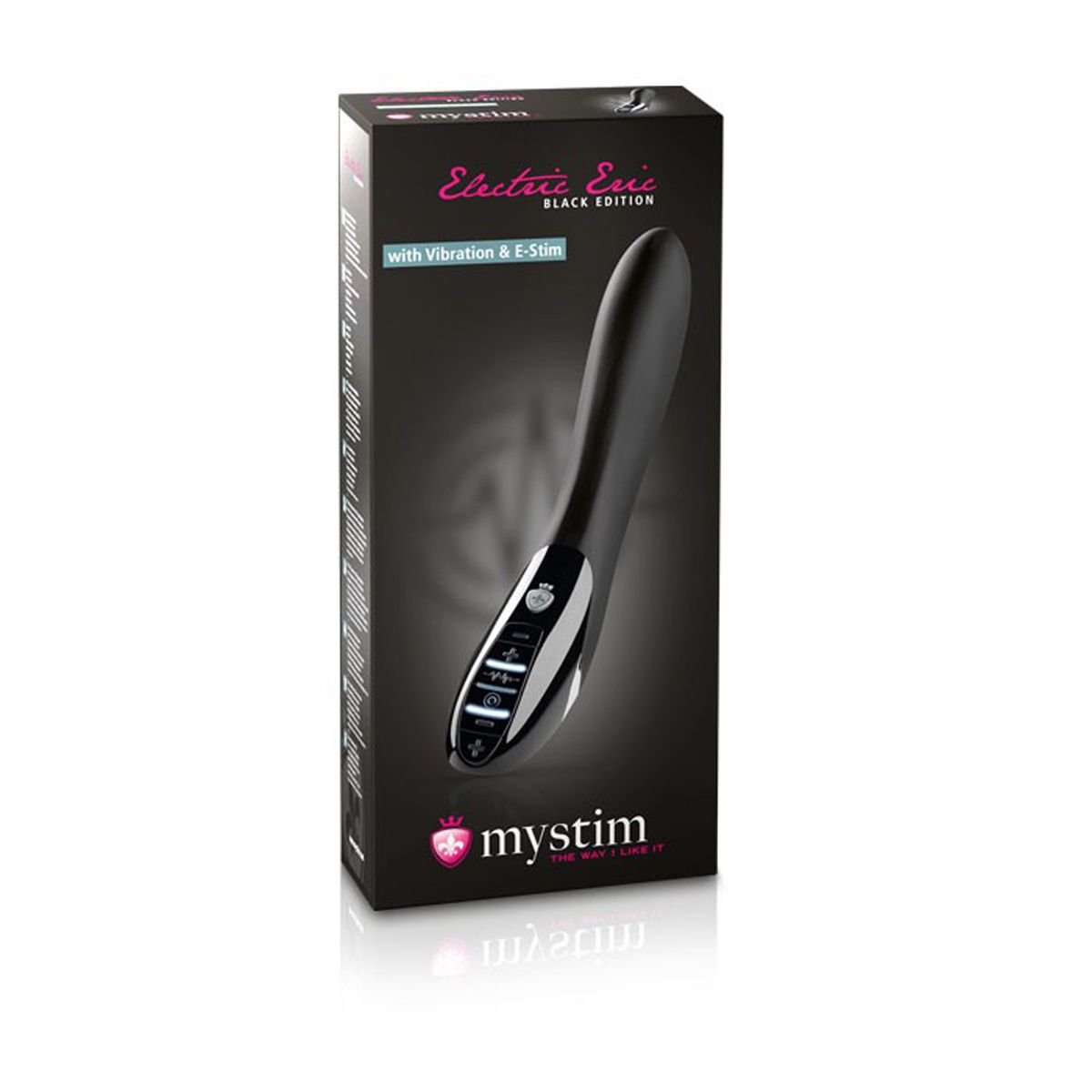 Electric Eric E-Stim Vibrator - Black Edition - EasyToys