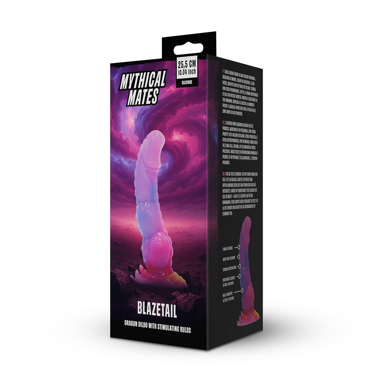 Mythical Mates - Blazetail Draken Dildo - 25 cm foto 10
