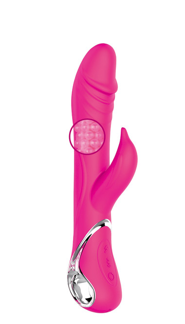 sexspielzeug delfin Naghi No.27 - Delfin-Vibrator mit rotierenden Perlen