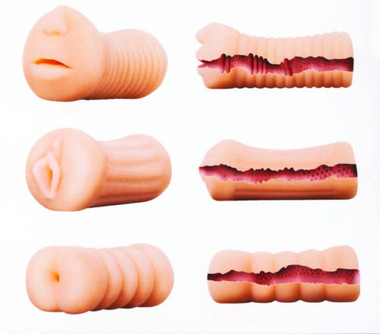 XXX To-Go Threesome - Mini Masturbator Set - EasyToys