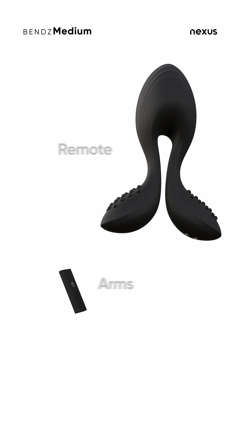 Nexus - Bendz Vibrerende Butt Plug - Medium - Afbeelding 2