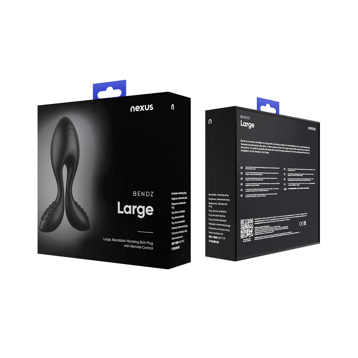 Nexus - Bendz Vibrerende Butt Plug - Large