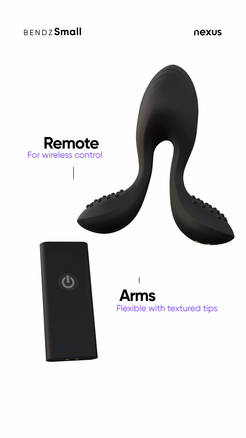 Nexus - Bendz Vibrerende Butt Plug - Small - Afbeelding 2