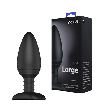Nexus Ace Vibrating Butt Plug - Large - EasyToys