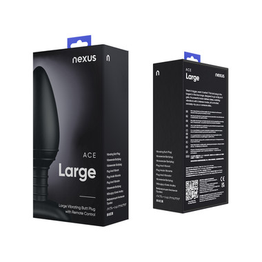 Nexus Ace Vibrating Butt Plug - Large - EasyToys