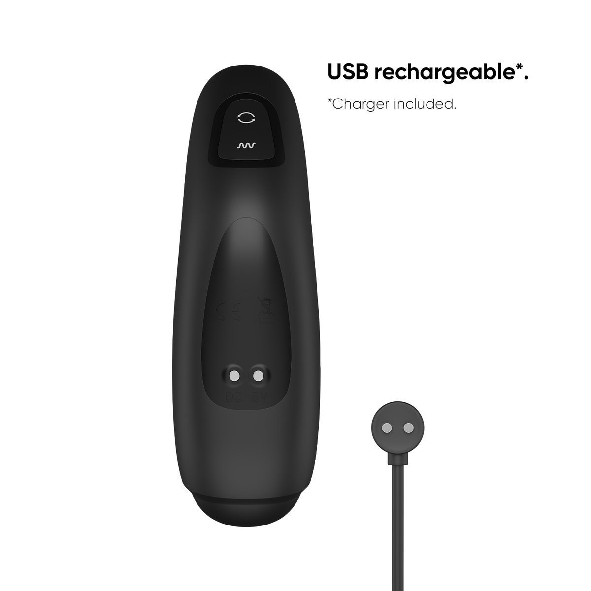 Nexus - Revo Roterende Prostaat Vibrator - Zwart