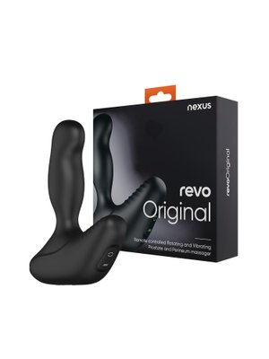 Nexus - Revo Roterende Prostaat Vibrator - Zwart