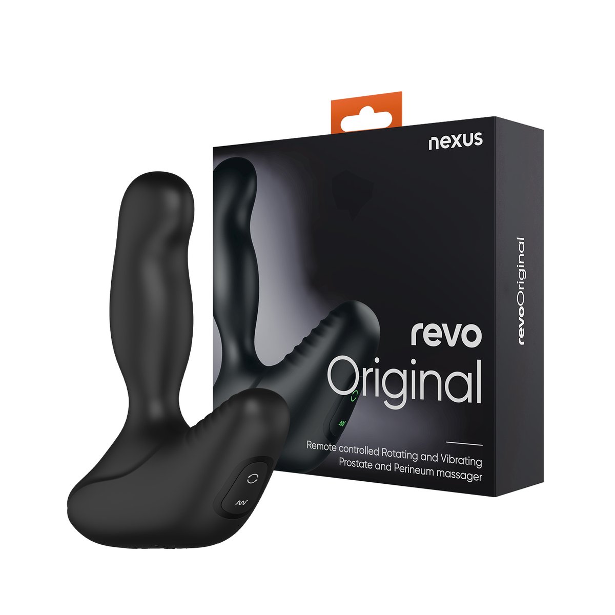 Nexus - Revo Roterende Prostaat Vibrator - Zwart
