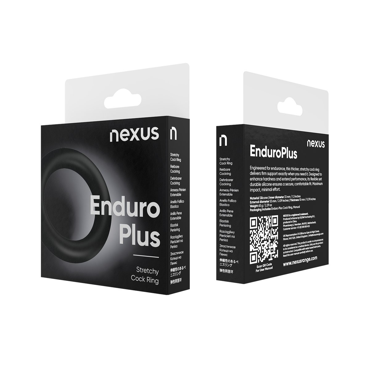 Nexus - Enduro Plus Siliconen Cockring