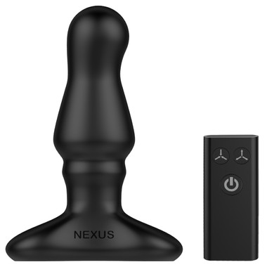 Nexus - Bolster Vibrations- und aufblasbarer Prostata-Plug - Durchmesser 46  mm - EasyToys