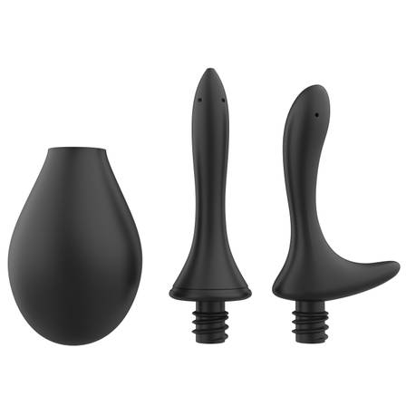 Nexus - Intimate Shower Set with Two Silicone Nozzles