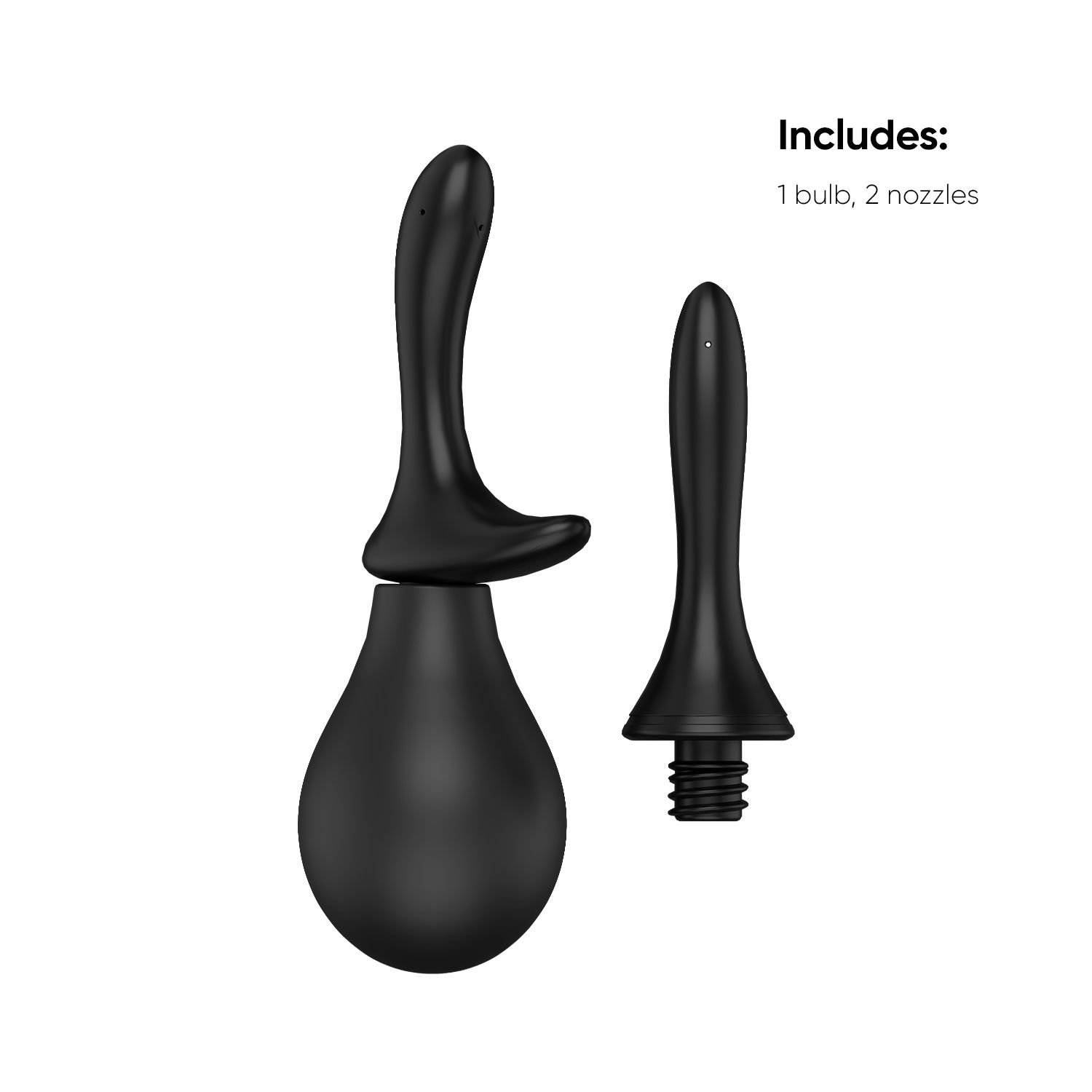 Nexus - Intieme Douche Set Met Twee Siliconen Tuitjes - Afbeelding 11