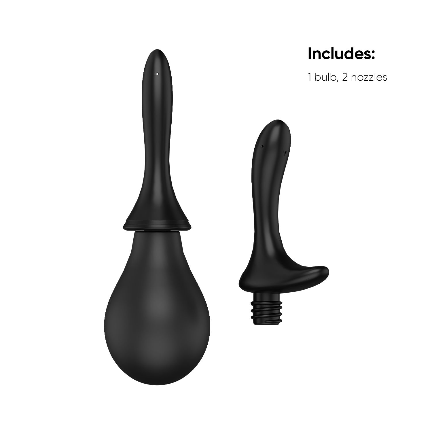 Nexus - Intieme Douche Set Met Twee Siliconen Tuitjes - Afbeelding 12