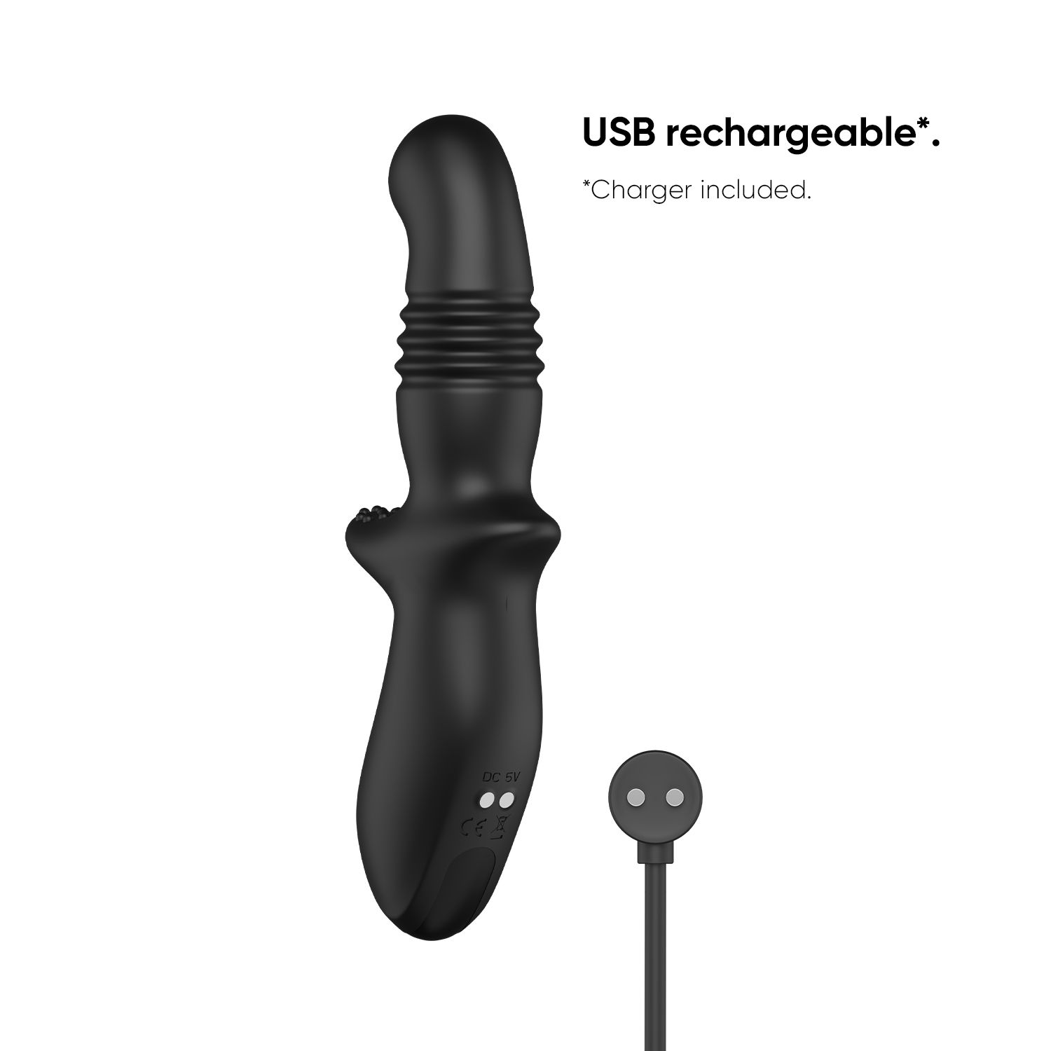 Nexus - Thrust Anaal Prostaat Vibrator - Zwart - Afbeelding 9