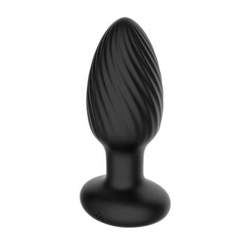 Nexus - Tornado Rotating Butt Plug - Black