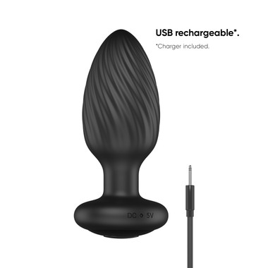 usb anal plug DDLG Pet Play Butt Plug Rabbit Bunny BDSM ABDL – Daddy's Little Dungeon main image 0