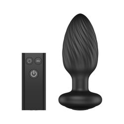Nexus - Plug anal Giratorio Tornado - Negro