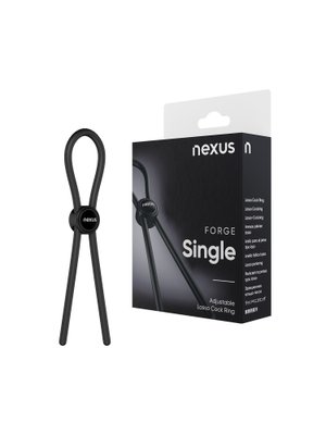 Nexus Forge - Verstelbare Penisring - Zwart