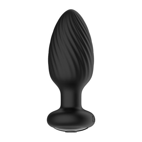 Tornado Analplug mit Rillen
