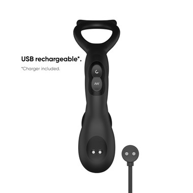 Nexus Simul8 Wave Edition Prostata-Vibrator mit Penisring - AMORELIE